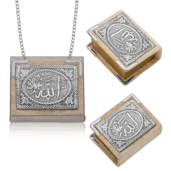 Gümüş Zincirli Küçük Kur’anı-ı Kerim