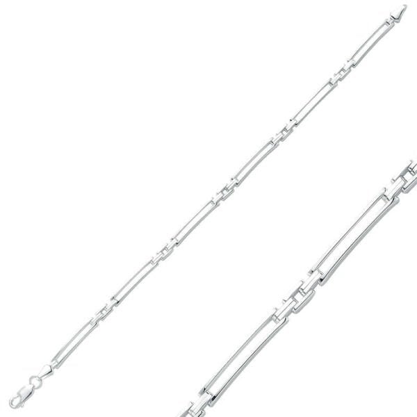 Gümüş Klasik Erkek Bileklik