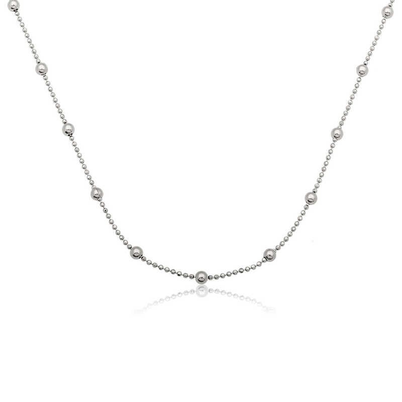 Gümüş Top Zincir