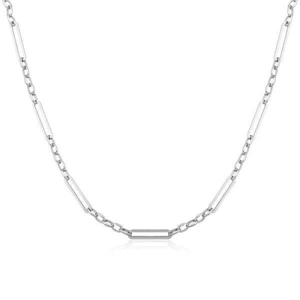 Gümüş 5+1 Halka Zincir