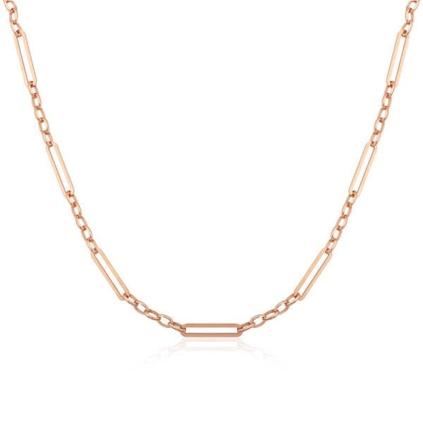 Gümüş 5+1 Halka Zincir