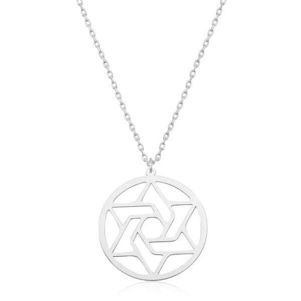 Gümüş Çember Bayan Kolye