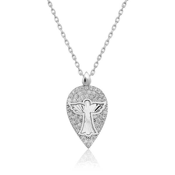 ​Gümüş Melek Damla Bayan Kolye