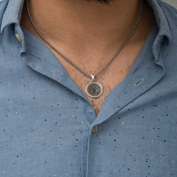 Gümüş Kıtmir Duası Kolye